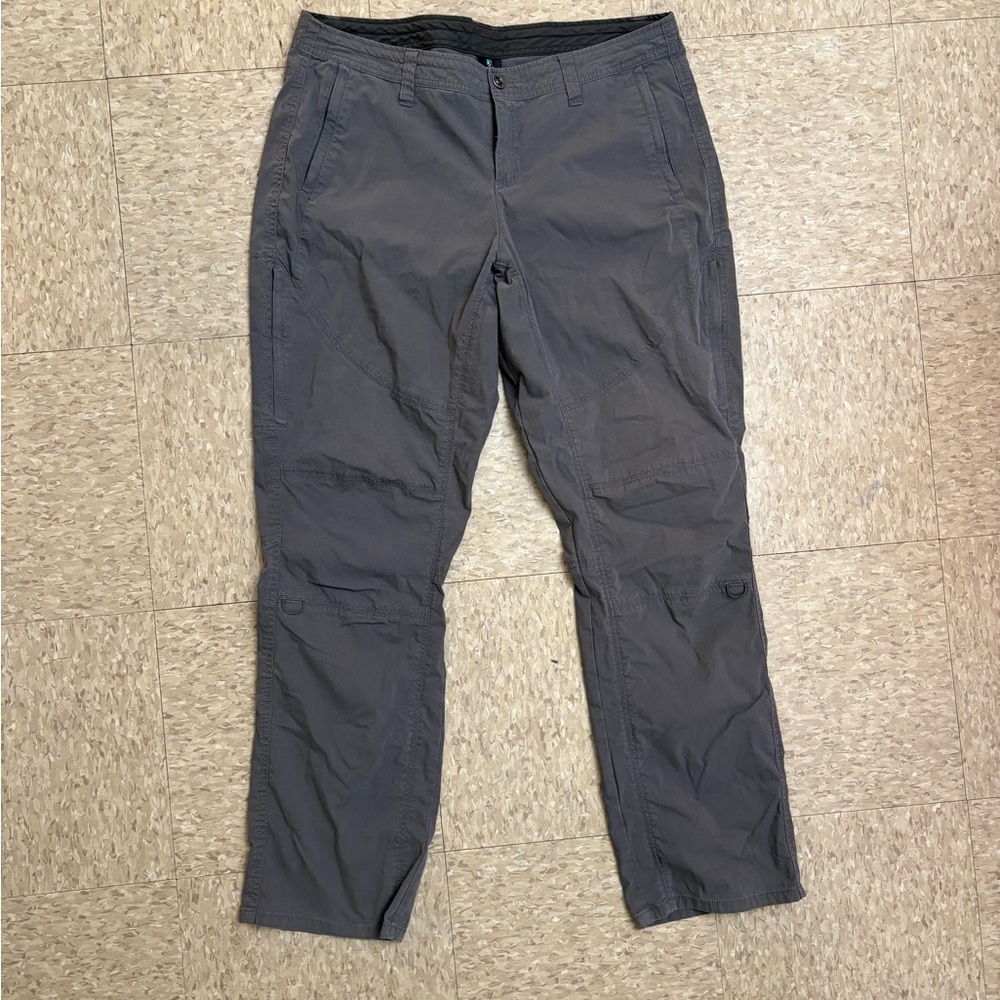 Kuhl Legendary Pants Women's Straight Leg High Rise
Gray Flat Front Casual